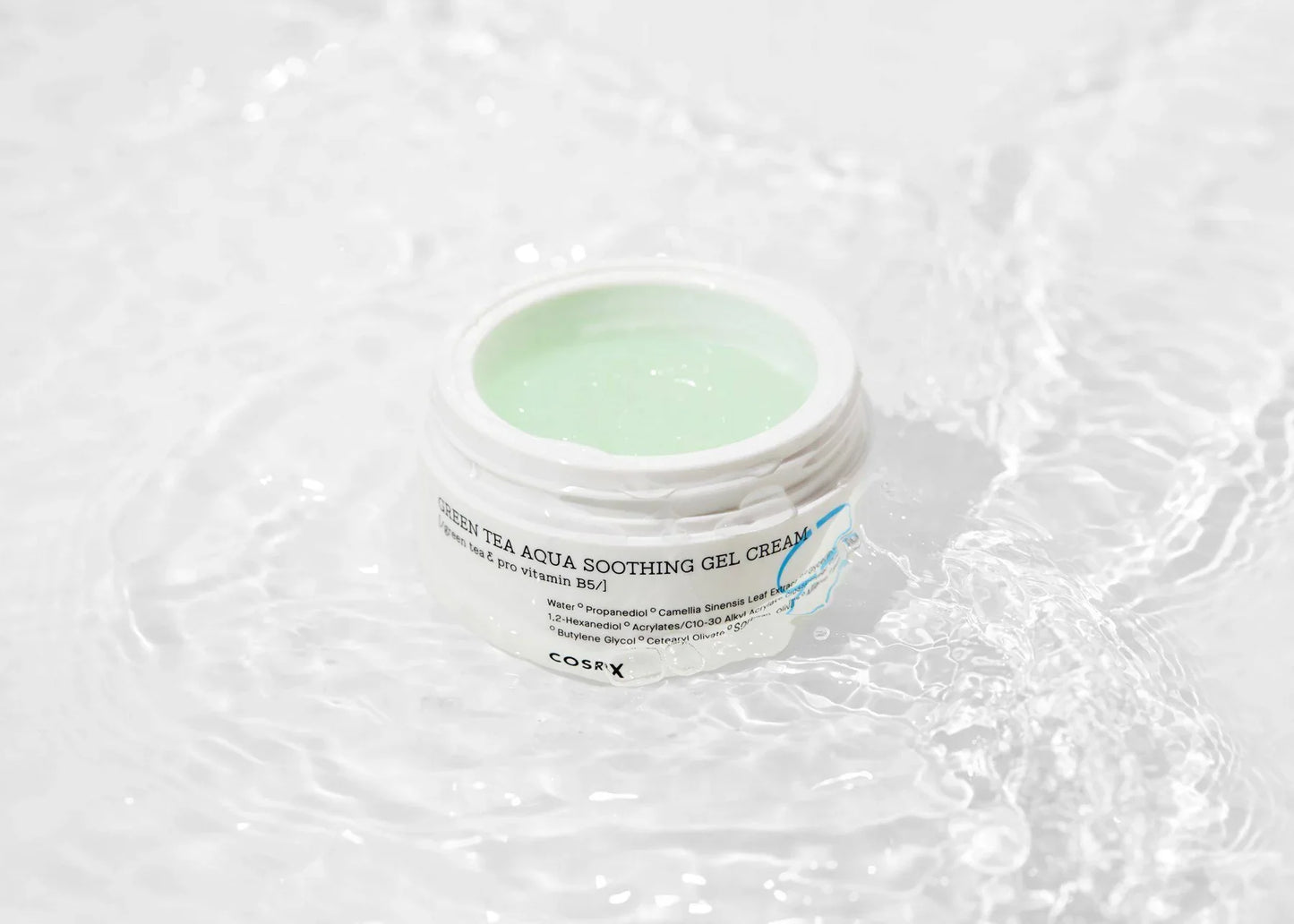 COSRX Hydrium Green Tea Aqua Soothing Gel Cream Rahustav näokreem