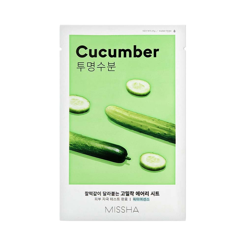 Kingitus: MISSHA Airy Fit Sheet Mask lehekujuline näomask. Pärlipuuder