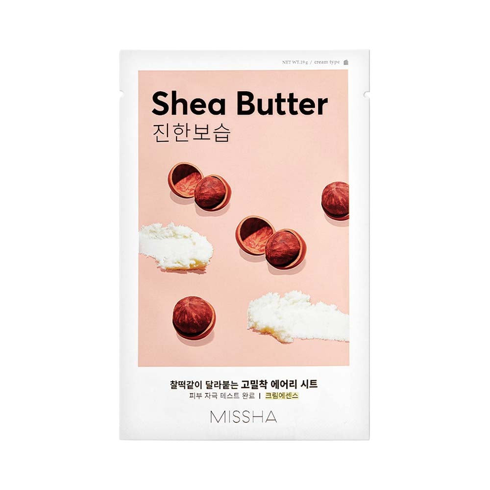 Kingitus: MISSHA Airy Fit Sheet Mask lehekujuline näomask. Pärlipuuder