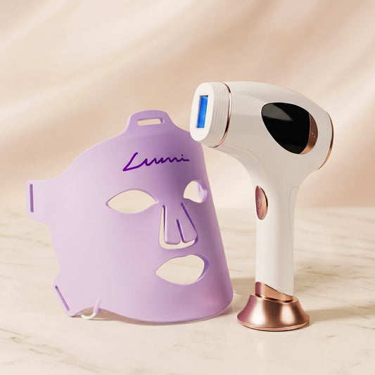 Fotoepilaator IPL “Hilda“ + Valgusteraapia mask “Lumi”