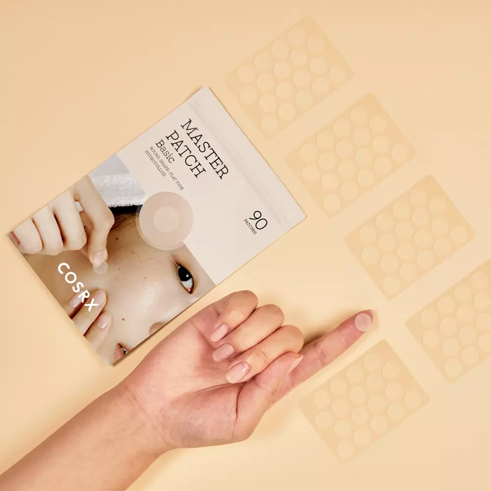 COSRX Master Patch Basic Healing Eczema Patches Tervendavad plaastrid ekseemi jaoks 90 tk.