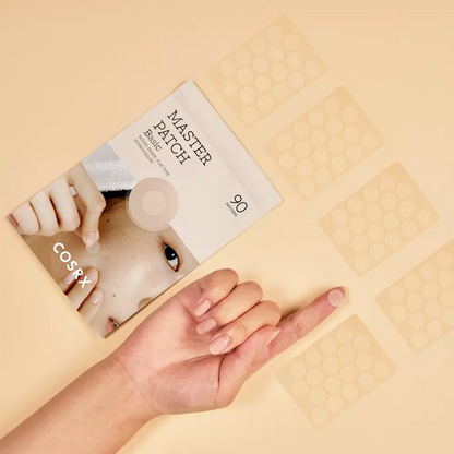 COSRX Master Patch Basic Healing Eczema Patches Tervendavad plaastrid ekseemi jaoks 90 tk.