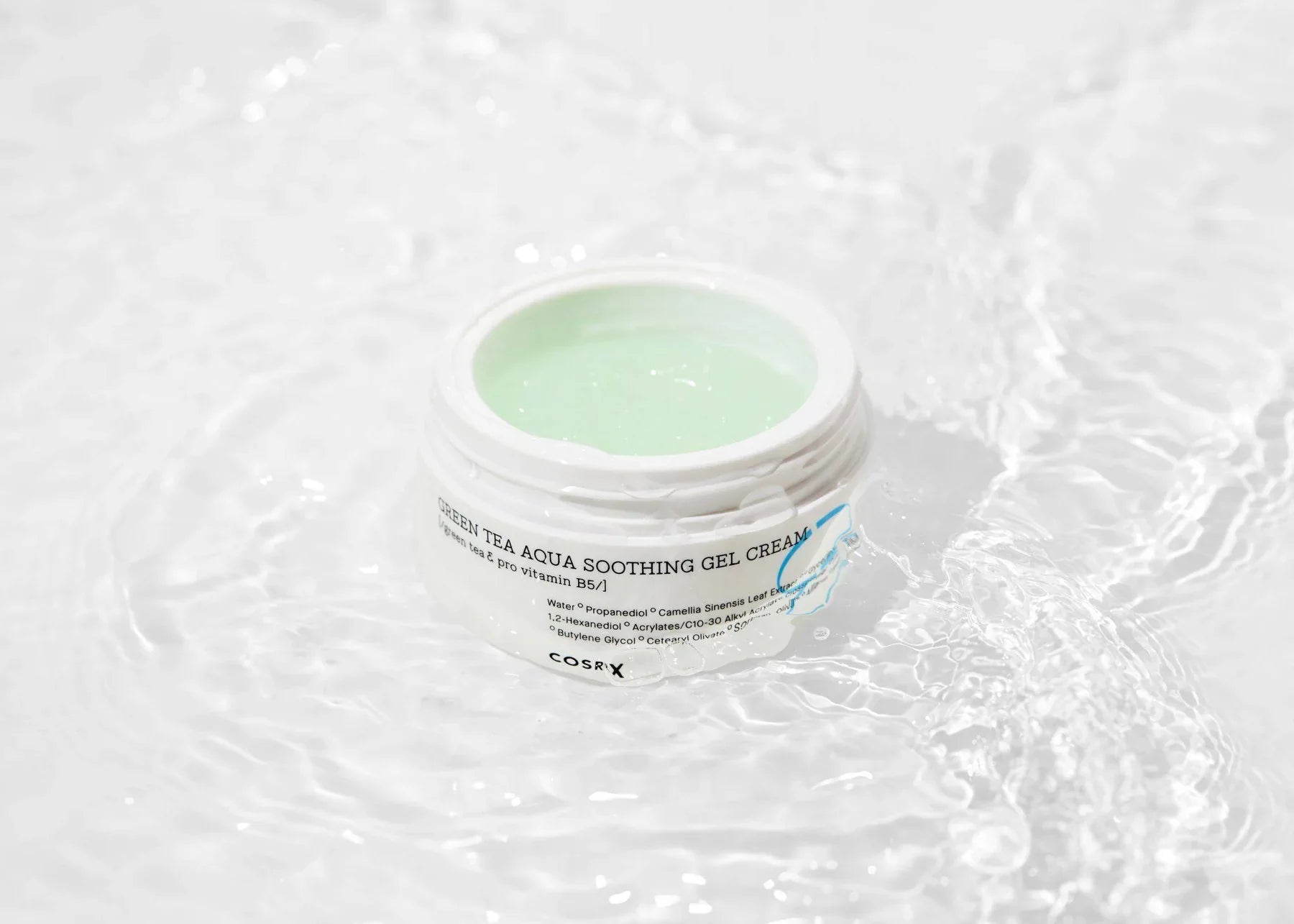 COSRX Hydrium Green Tea Aqua Soothing Gel Cream Rahustav näokreem