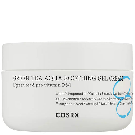COSRX Hydrium Green Tea Aqua Soothing Gel Cream Rahustav näokreem